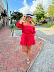 Life is What You Make It Romper
