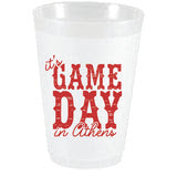 Georgia - Game Day in Athens Frosted Cups Set of 10