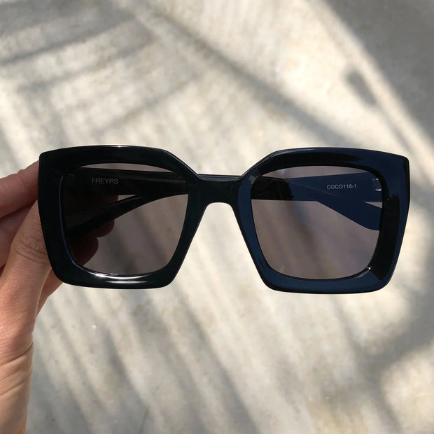Coco Womens Sunglasses- Black
