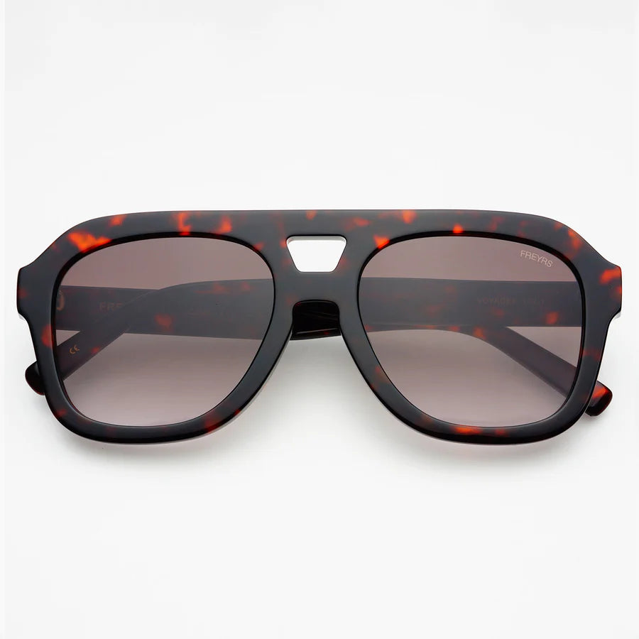 Voyager Oversized Aviator Sunglasses